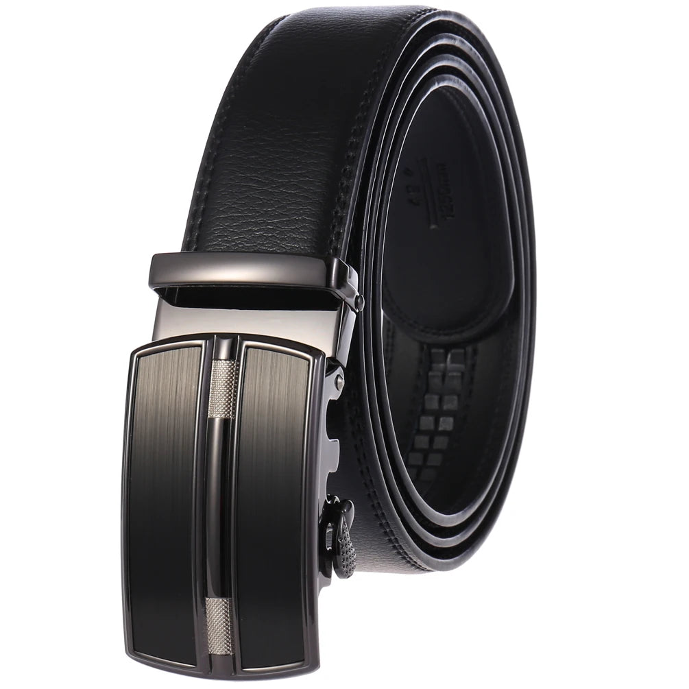 JMT-894794 Genuine Leather Men's and Women's Belts - Model LY25-0711-1