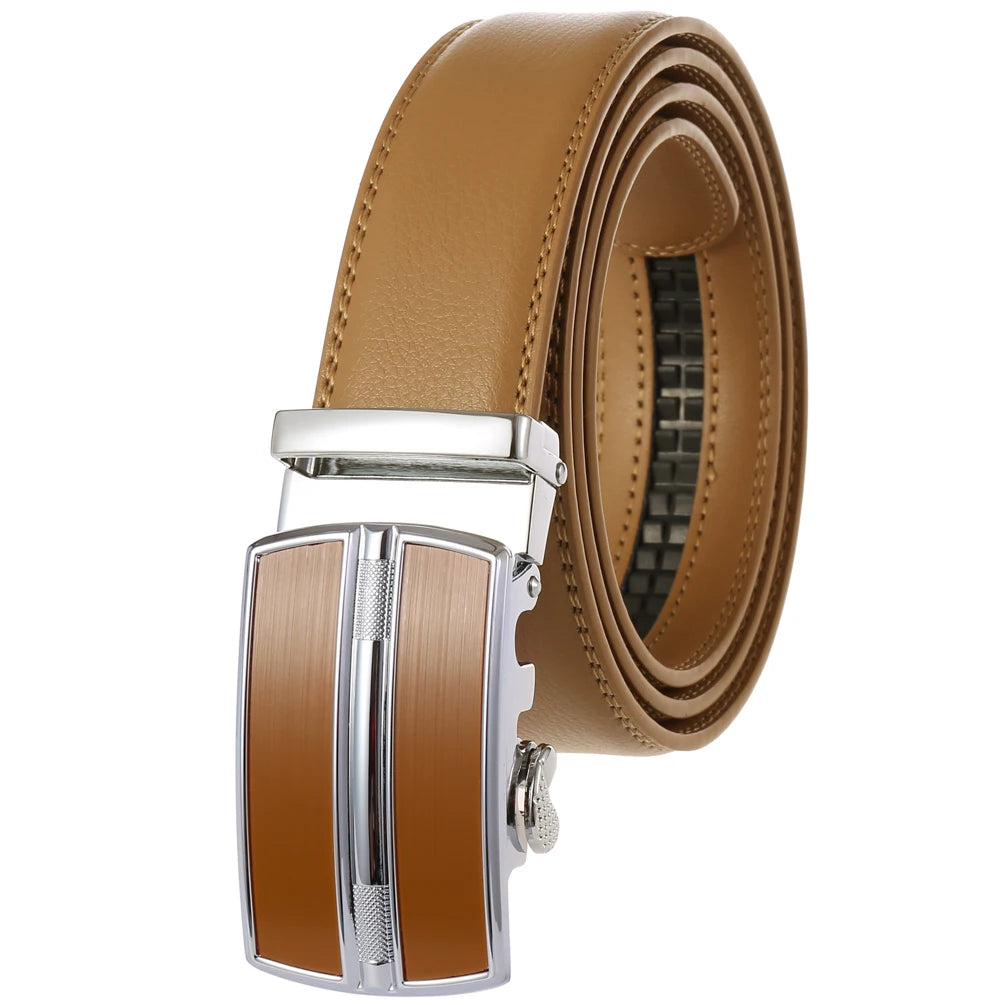 JMT-894794 Genuine Leather Men's and Women's Belts - Model LY25-0711-1