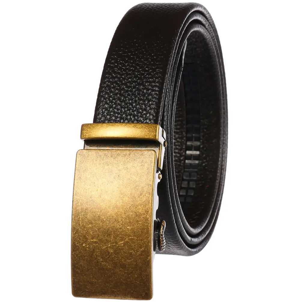JMT-894794 Genuine Leather Men's and Women's Belts - Model LY25-0711-1