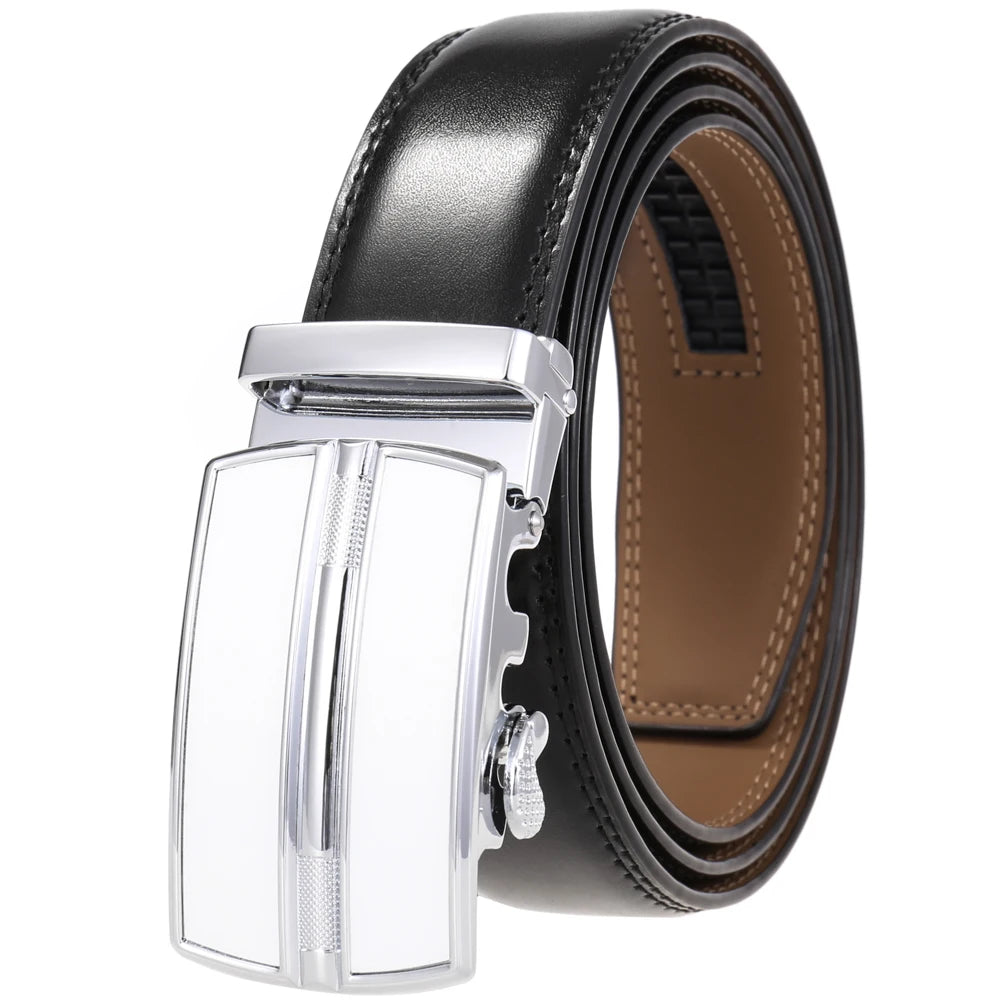JMT-894794 Genuine Leather Men's and Women's Belts - Model LY25-0711-1