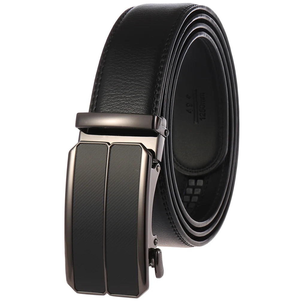 JMT-894794 Genuine Leather Men's and Women's Belts - Model LY25-0711-1