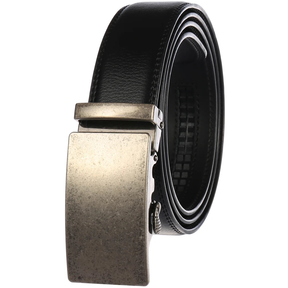 JMT-894794 Genuine Leather Men's and Women's Belts - Model LY25-0711-1