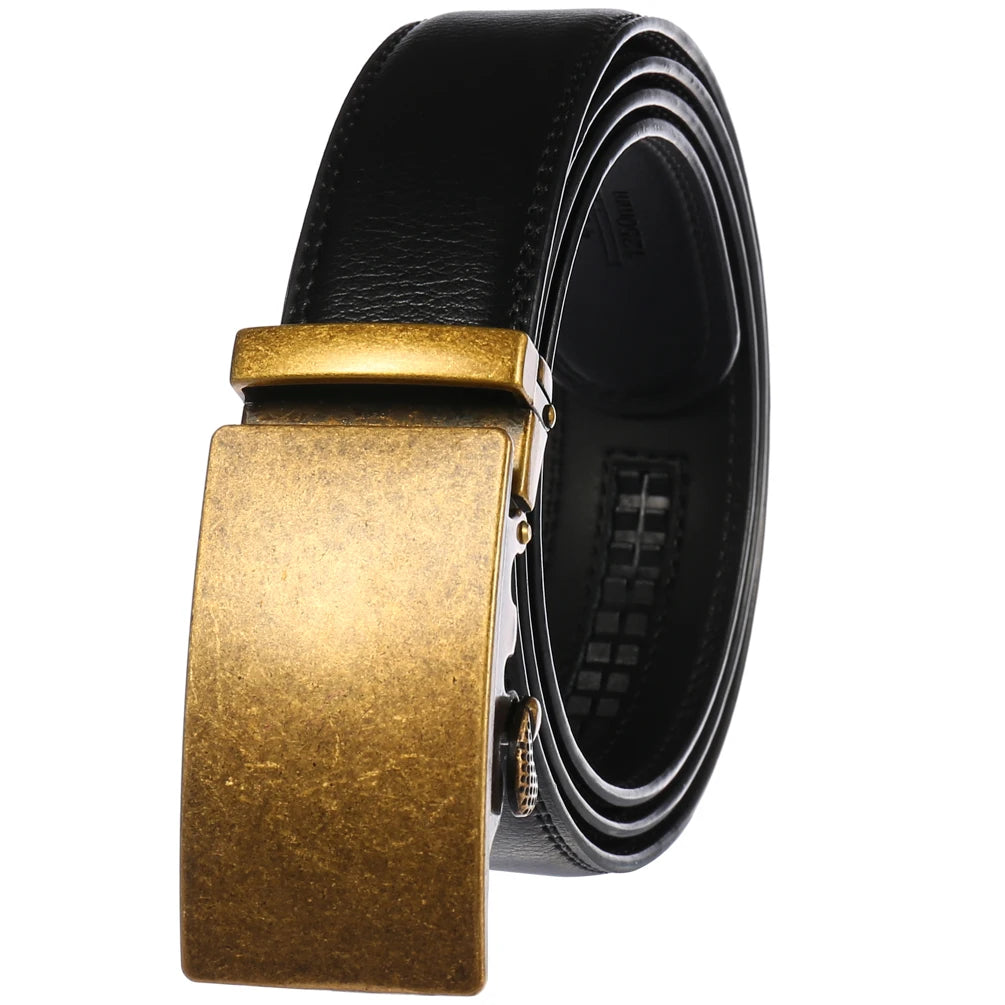 JMT-894794 Genuine Leather Men's and Women's Belts - Model LY25-0711-1