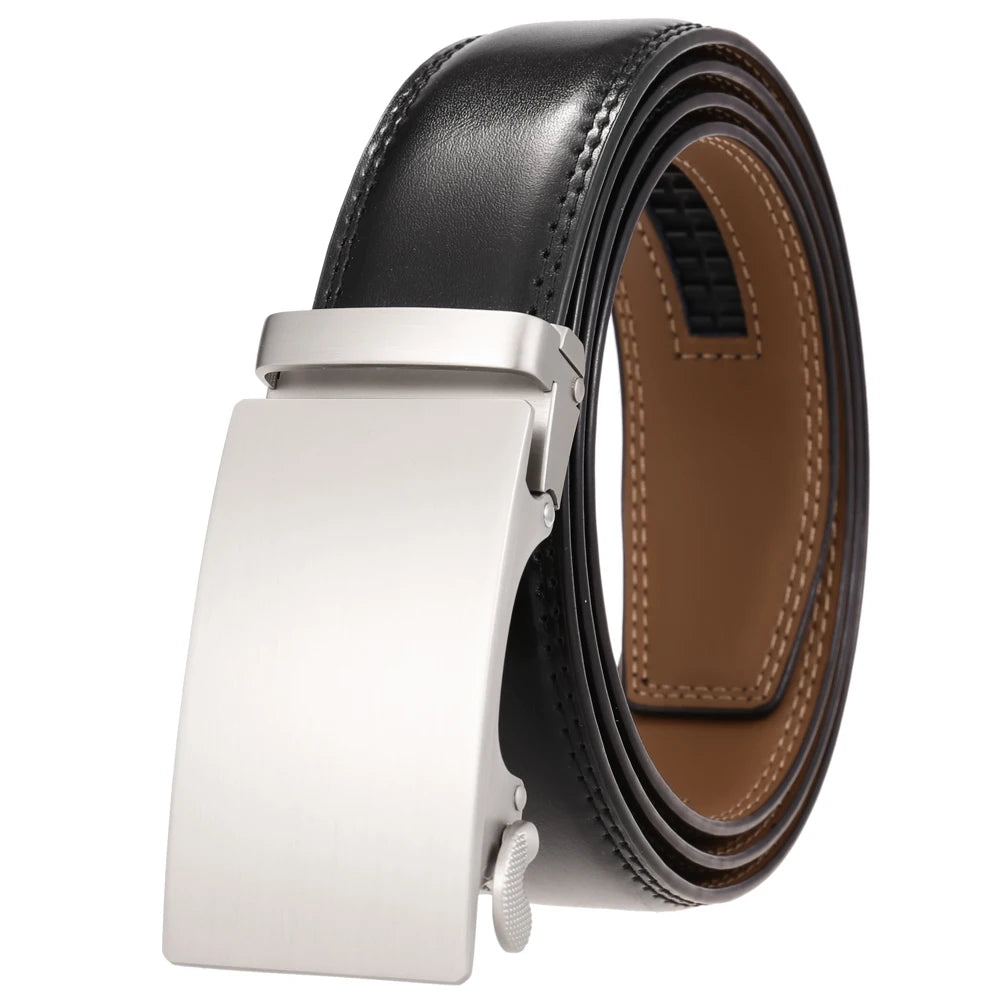 JMT-894794 Genuine Leather Men's and Women's Belts - Model LY25-0711-1