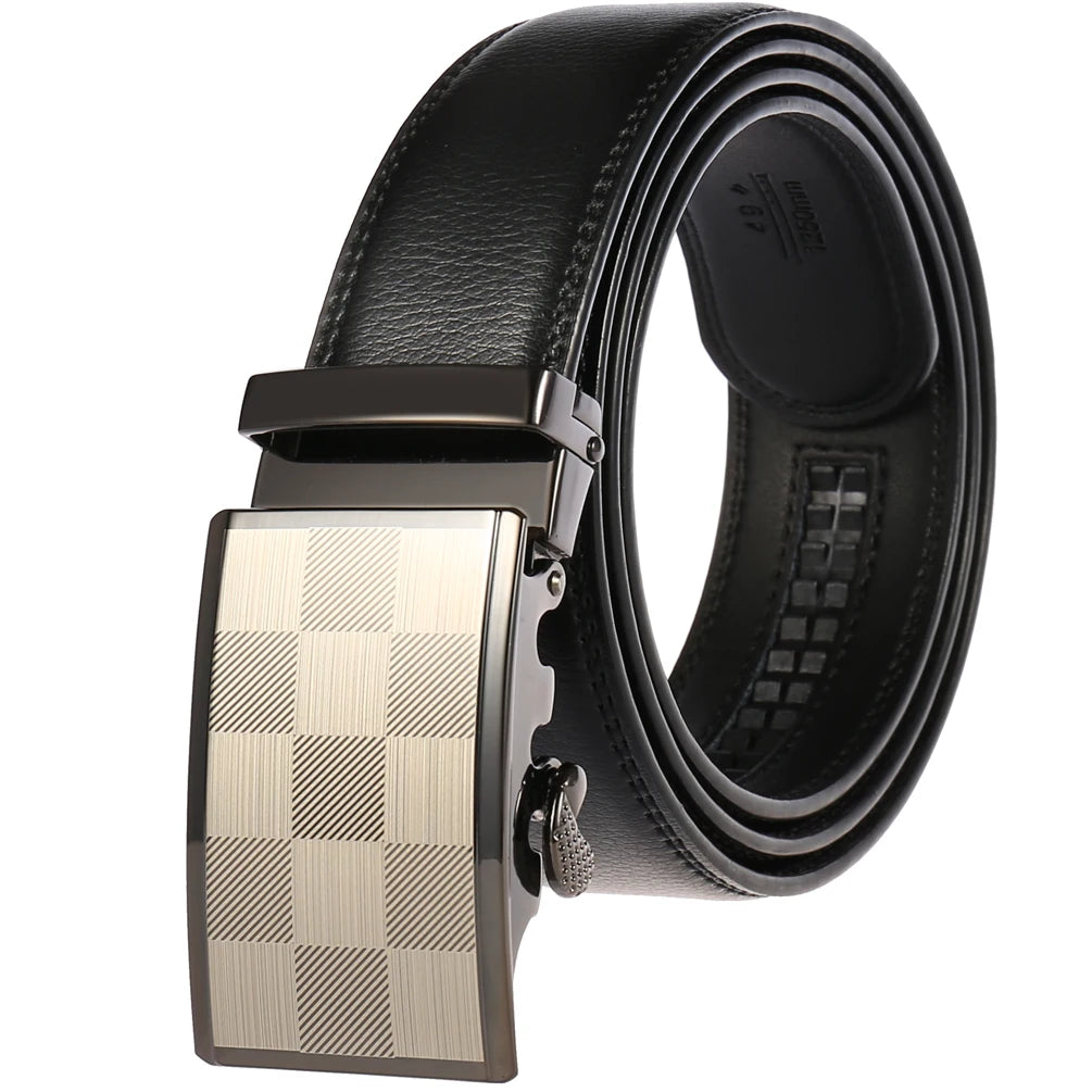 JMT-894794 Genuine Leather Men's and Women's Belts - Model LY25-0711-1