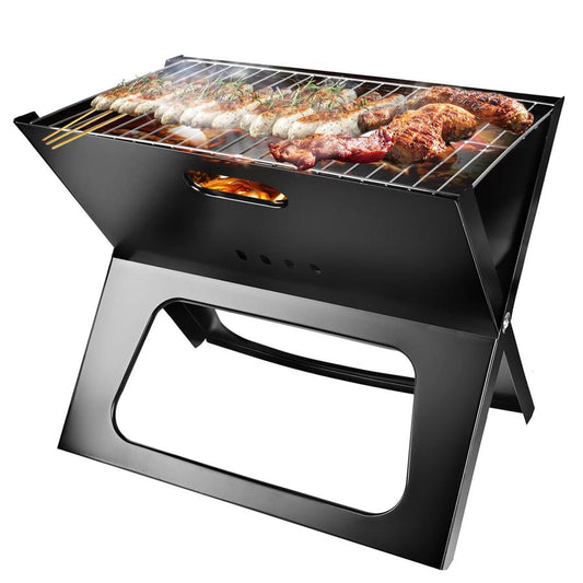 JMT-894922 Portable Foldable Charcoal BBQ Grill for Camping and Outdoor Use