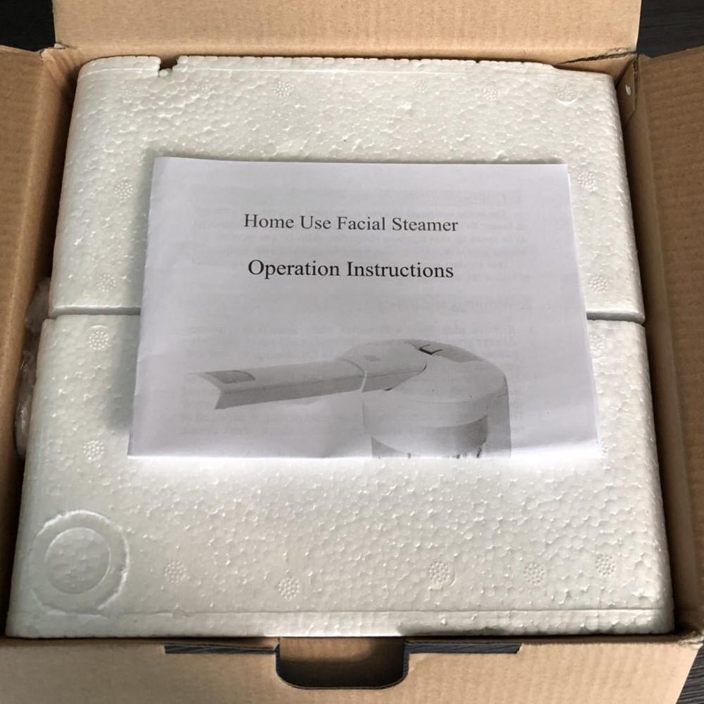 JMT-895178 Moisturizing Facial Steamer - 400W Power, Thermal Spray, 61-120 Seconds Operation, Includes Global Plug Types