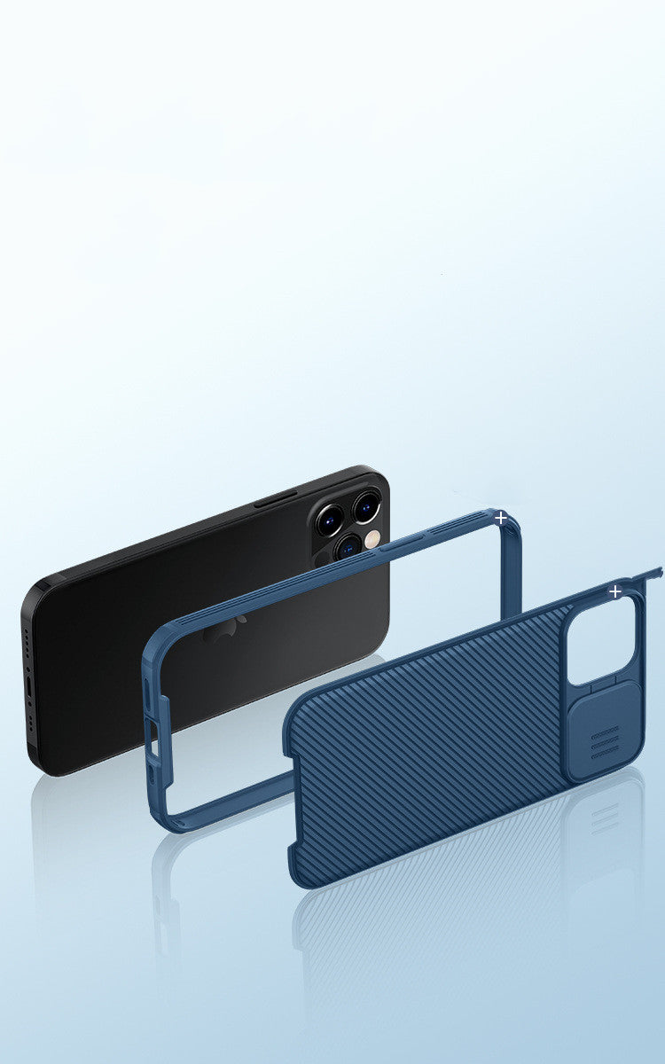 JMT-895370 Magnetic Protective Case for iPhone 12 Mini, 12/12 Pro, and 12 Pro Max - Black Mirror Finish