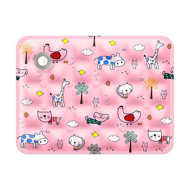 JMT-895498 Pet Cooling Pad - Ice Bear Shape, Washable Portable Mat for Cats and Dogs, Lightweight and Non-Slip, Ideal for Hot Weather