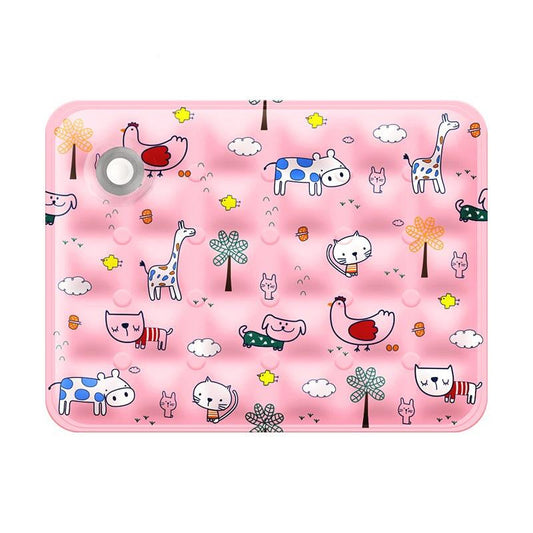 JMT-895498 Pet Cooling Pad - Ice Bear Shape, Washable Portable Mat for Cats and Dogs, Lightweight and Non-Slip, Ideal for Hot Weather