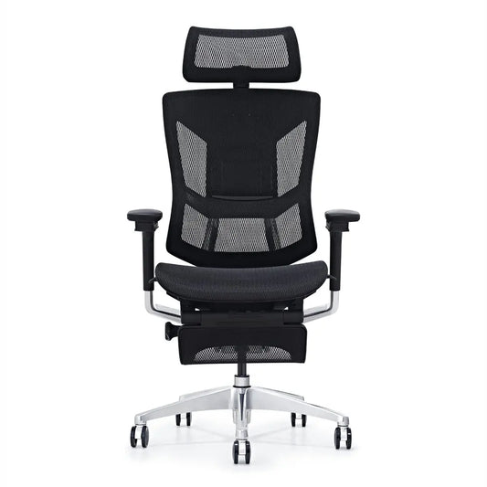 JMT-895946 Comfortable Swivel Mesh Back Office Chair with Lumbar Support