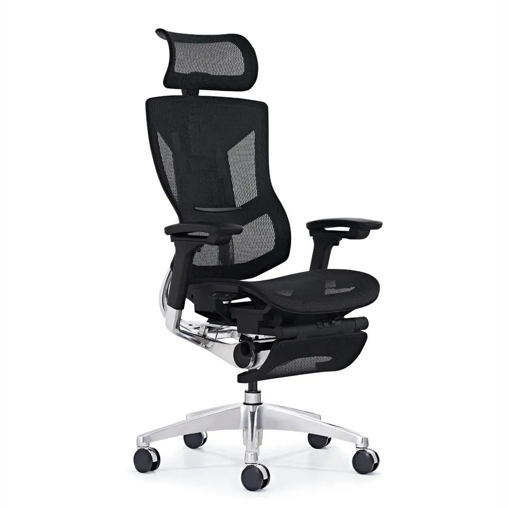 JMT-895946 Comfortable Swivel Mesh Back Office Chair with Lumbar Support