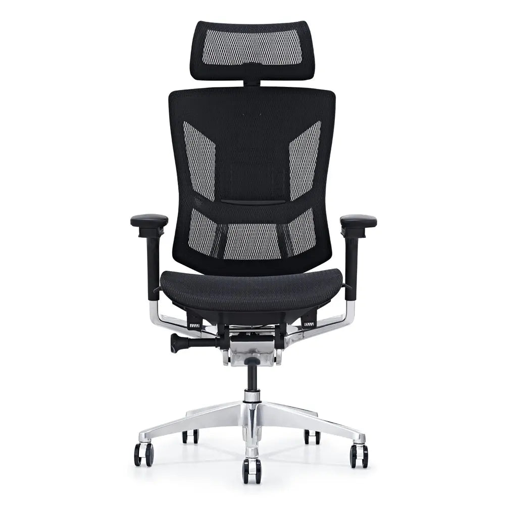 JMT-895946 Comfortable Swivel Mesh Back Office Chair with Lumbar Support