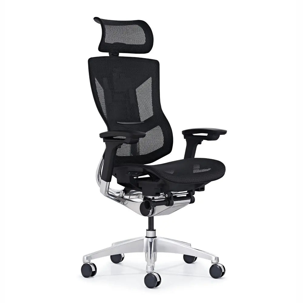 JMT-895946 Comfortable Swivel Mesh Back Office Chair with Lumbar Support