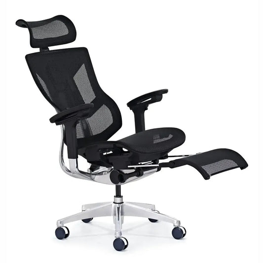 JMT-895946 Comfortable Swivel Mesh Back Office Chair with Lumbar Support