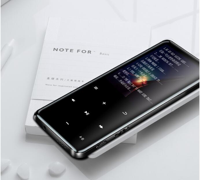 JMT-896202 2.4-Inch Touch Screen Bluetooth MP4 Music Player with Built-in Recording and Multiple Storage Options