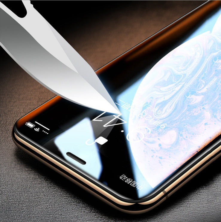 JMT-896202 Tempered Glass Screen Protector for iPhone - HD Clear, Anti-Scratch, Anti-Fingerprint Film