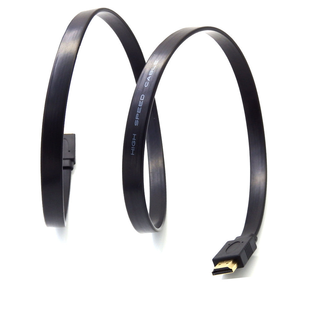 JMT-896522 Flat HDMI Cable Male to Male for Audio Video Connection - Available in 30CM Length