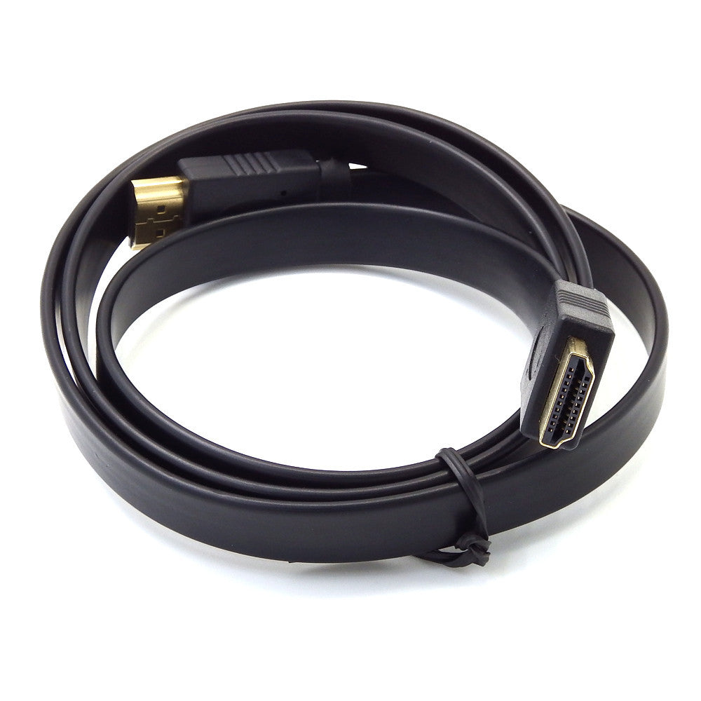 JMT-896522 Flat HDMI Cable Male to Male for Audio Video Connection - Available in 30CM Length