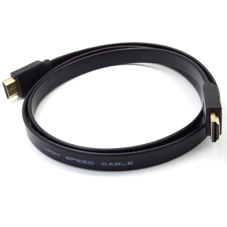 JMT-896522 Flat HDMI Cable Male to Male for Audio Video Connection - Available in 30CM Length