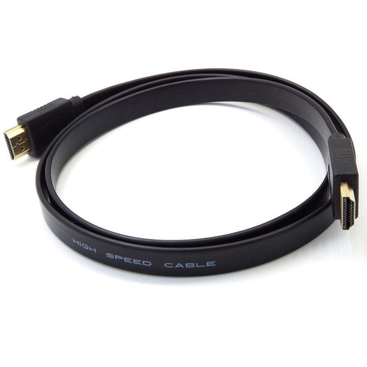 JMT-896522 Flat HDMI Cable Male to Male for Audio Video Connection - Available in 30CM Length