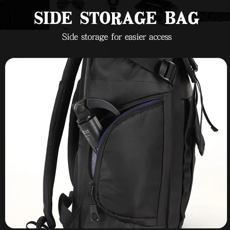 JMT-897354 Durable 17-Inch Waterproof Laptop Backpack with Large Capacity and Stylish Design for Men