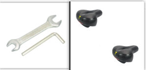 JMT-897546 Mountain Bike Saddle for Enhanced Comfort and Support