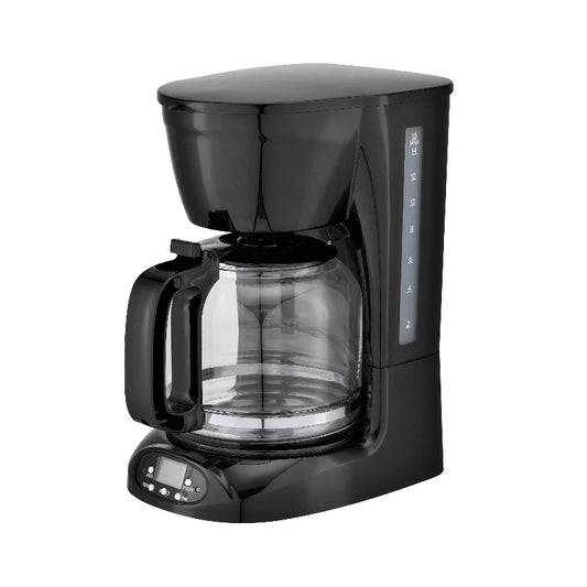 JMT-897610 1.8 L Drip Coffee Maker - 12-Cup Programmable Brewing Machine