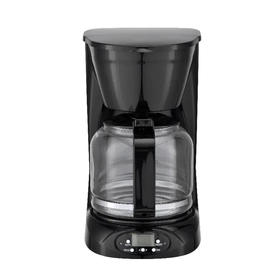 JMT-897610 1.8 L Drip Coffee Maker - 12-Cup Programmable Brewing Machine