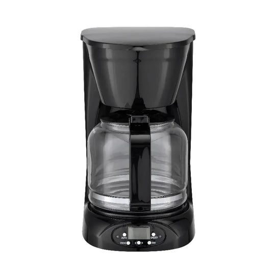 JMT-897610 1.8 L Drip Coffee Maker - 12-Cup Programmable Brewing Machine
