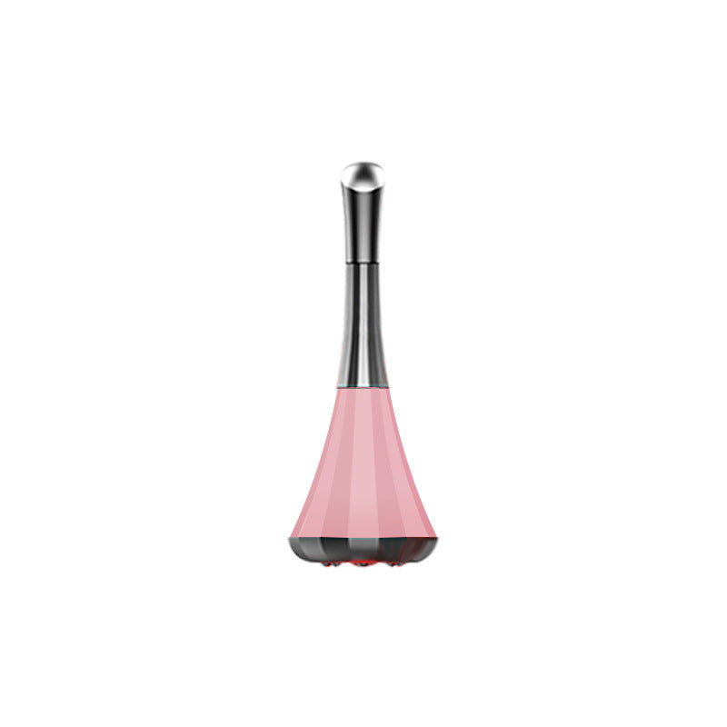 JMT-897738 Microcurrent Facial Beauty Instrument - Battery-Powered, Compact Design in White, Pink, Gold, Red