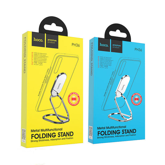 JMT-898186 Foldable Zinc Alloy Mobile Phone Holder for Devices Under 7 Inches