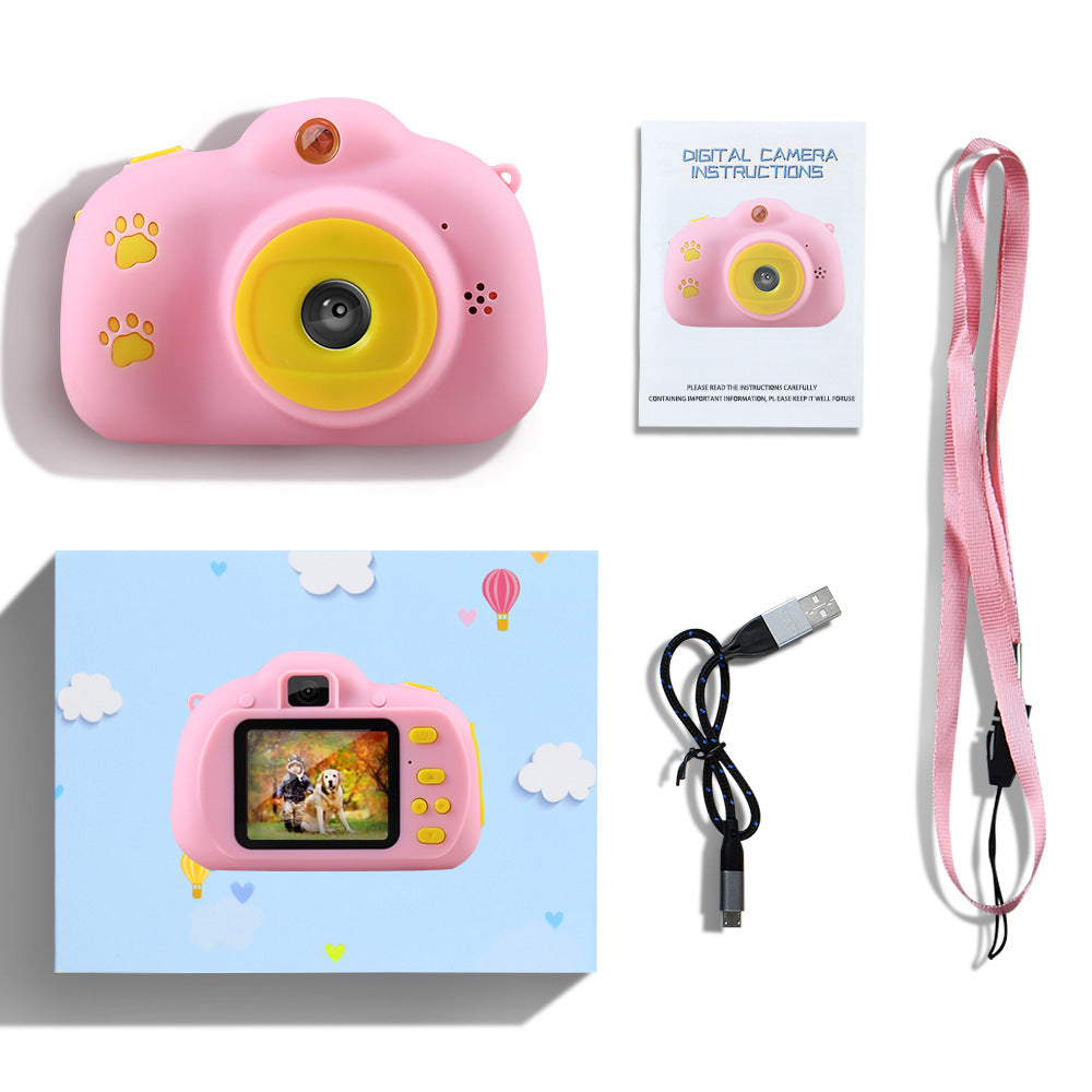 JMT-898250 Cute Kids Selfie Camera with Fun Cat Design for Creative Play
