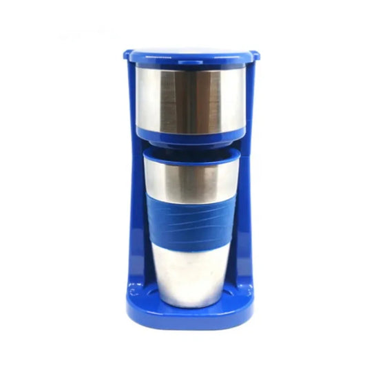 JMT-898762 Personal Coffee Maker with 15 oz Stainless Steel Travel Mug for Home Brewing