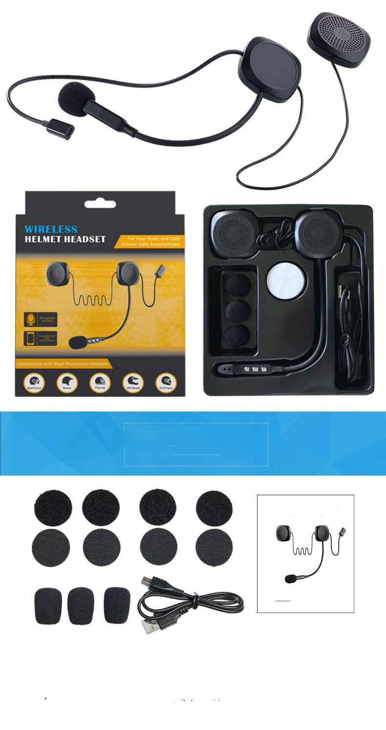 JMT-898826 Integrated Bluetooth Motorcycle Helmet with HD Call Function and Stereo Sound