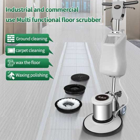 JMT-898954 KJ717 Electric Carpet Cleaner and Floor Scrubber for Hotels, 220V Multi-Functional Hand Push Machine