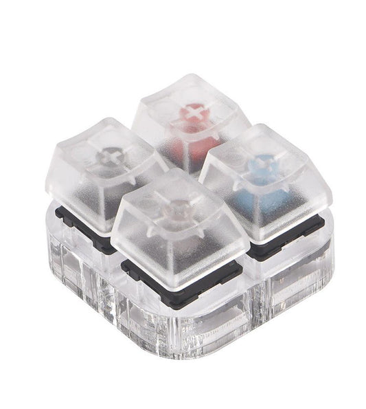 JMT-899658 Cherry Four-Axis Mechanical Keyboard Shaft Tester - USB Wired Connection, Non-Waterproof, ABS Material