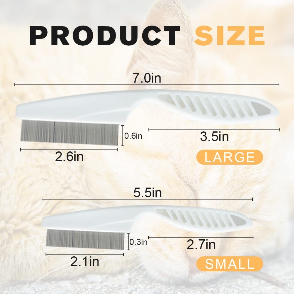 JMT-899722 Multifunctional Pet Grooming Comb for Tear Stain Removal and Tangle Management – Ideal for Small Dogs and Puppies