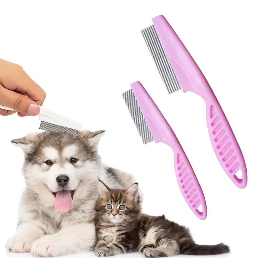 JMT-899722 Multifunctional Pet Grooming Comb for Tear Stain Removal and Tangle Management – Ideal for Small Dogs and Puppies