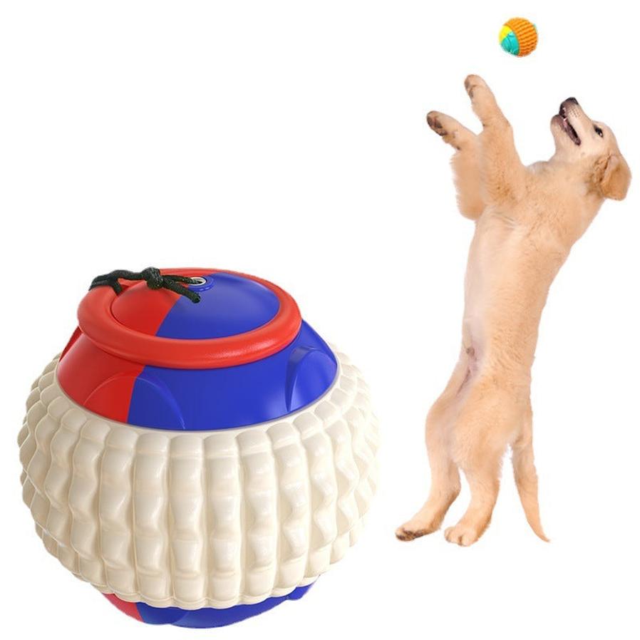 JMT-899786 Durable Plastic Toy Ball for Dog Training - Lightweight and Resistant, Ideal for Throwing Activities