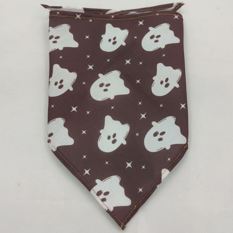 JMT-900106 Triangular Tie-Dye Polyester Pet Drool Towel Scarf