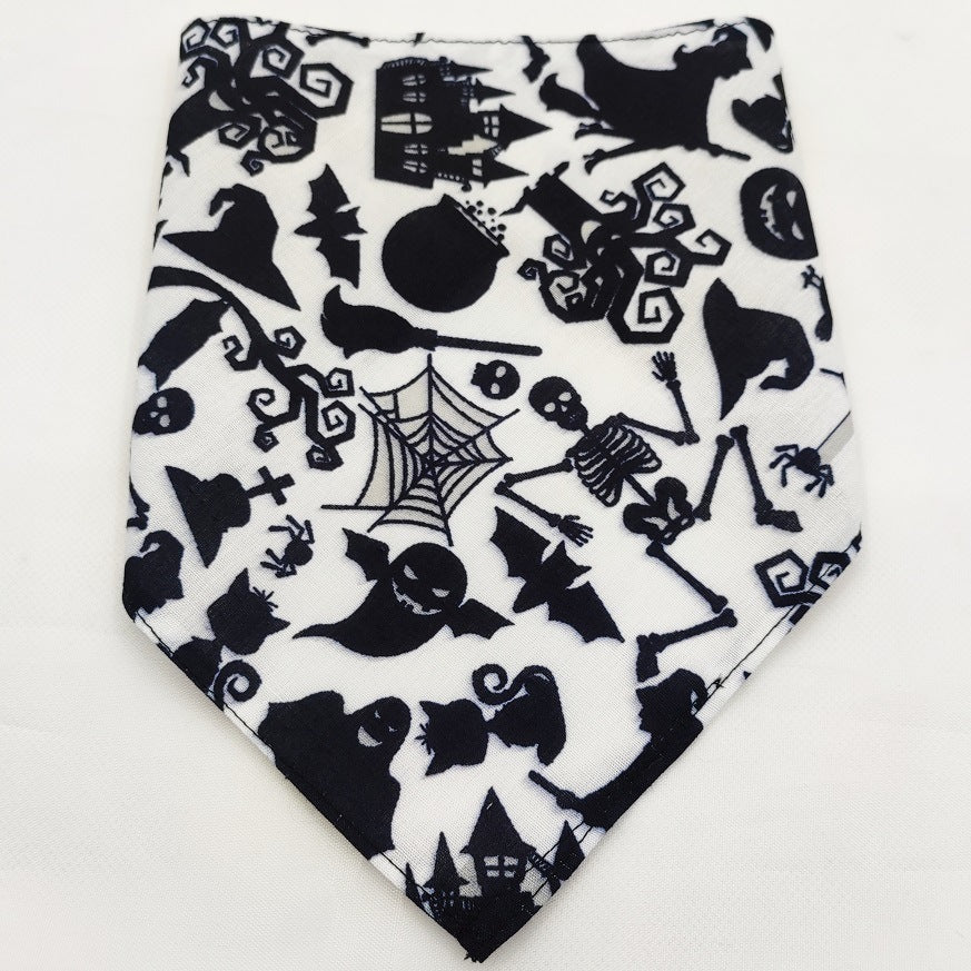 JMT-900106 Triangular Tie-Dye Polyester Pet Drool Towel Scarf