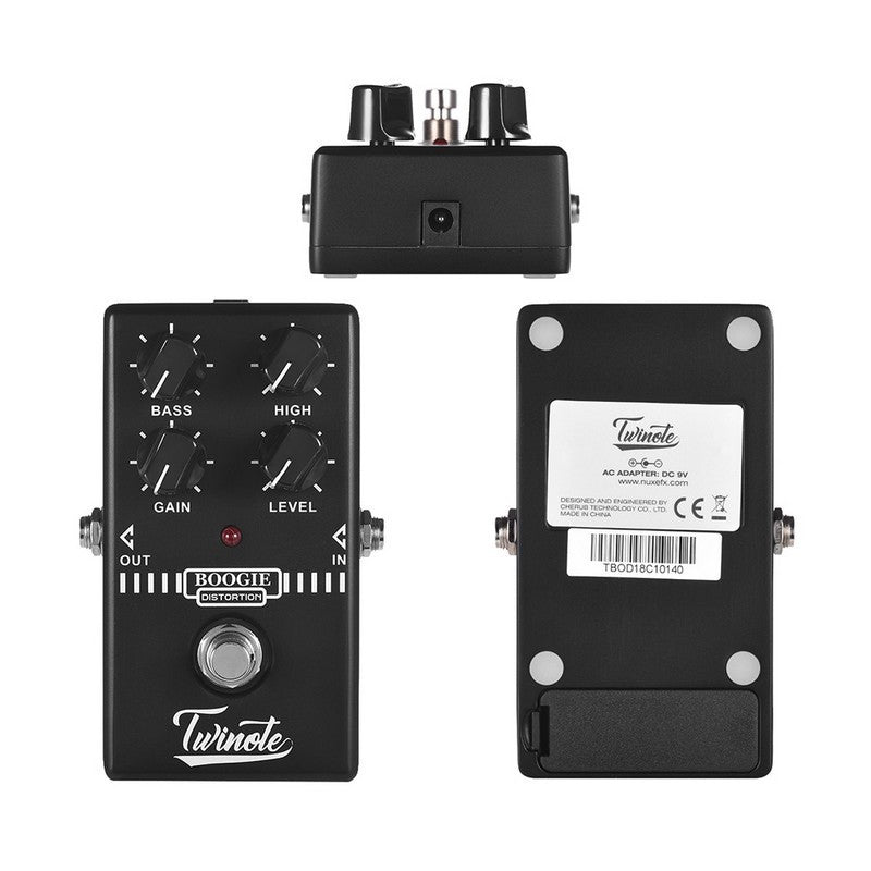 JMT-900810 Chorus Digital Monoblock Effect Pedal - Metal Construction, 1/4" Mono Input/Output, Battery or DC Powered