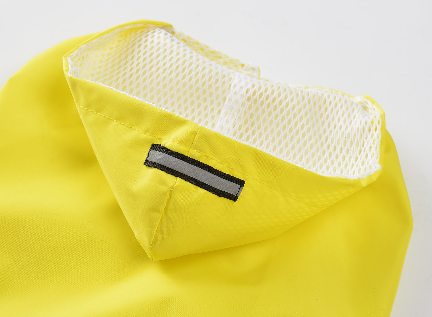JMT-901258 Puppy Print Waterproof Raincoat for Dogs in Yellow, Blue, and Pink, Sizes S to XL