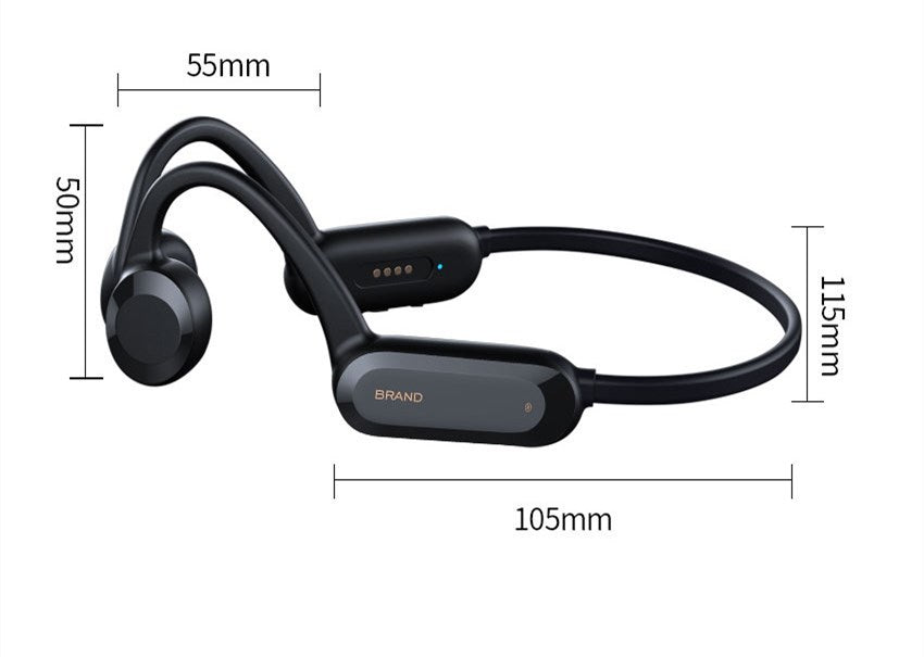 JMT-901770 Bone Conduction Waterproof Bluetooth Headset with 8GB Memory and 10 Hours Battery Life