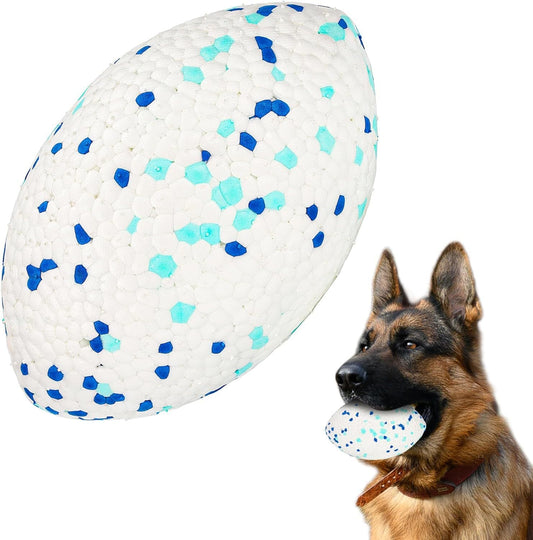 JMT-901770 Durable Large Rugby Ball for Heavy Chewers - 14x9cm, 105g