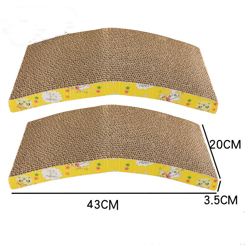 JMT-901962 Corrugated Paper Cat Scratcher Toy for All Cats