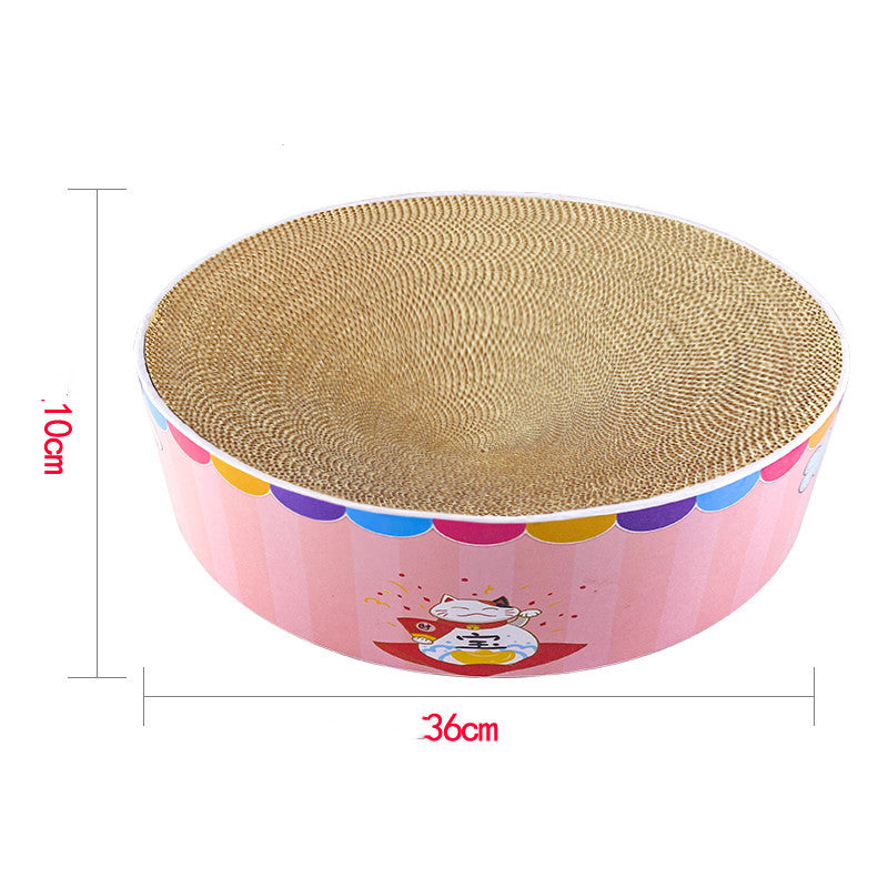 JMT-901962 Corrugated Paper Cat Scratcher Toy for All Cats