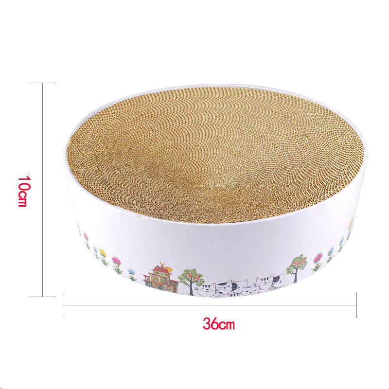 JMT-901962 Corrugated Paper Cat Scratcher Toy for All Cats