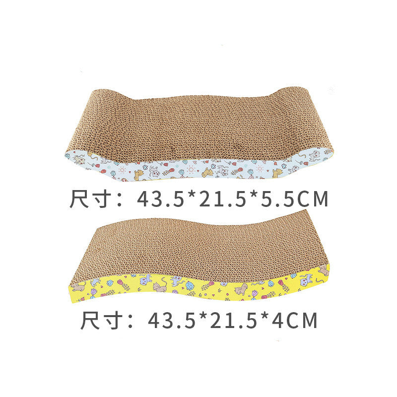 JMT-901962 Corrugated Paper Cat Scratcher Toy for All Cats
